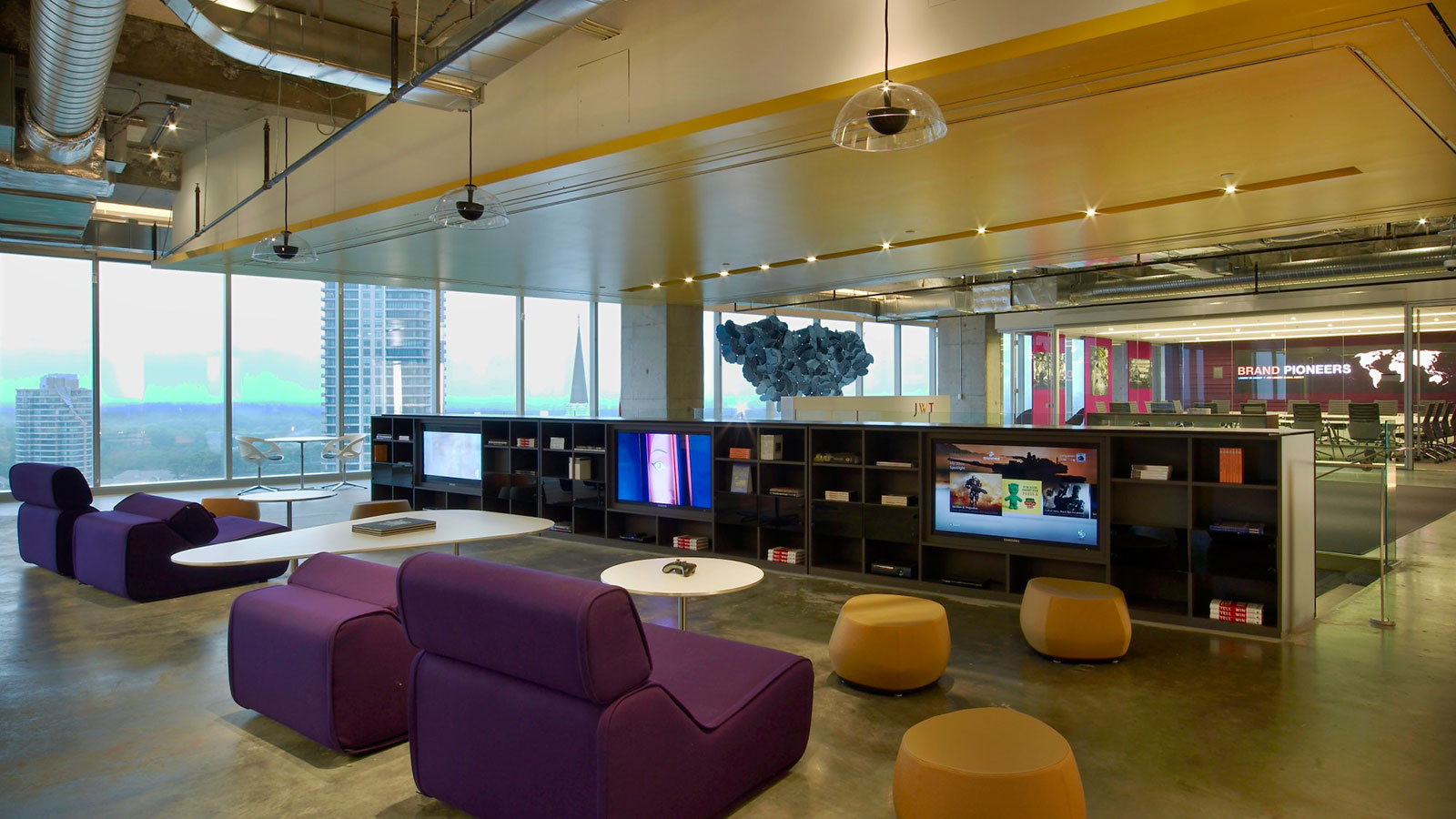 J Walter Thompson Worldwide Ia Interior Architects J Walter Thompson In Atlanta Ga Photo By Eric Laignel