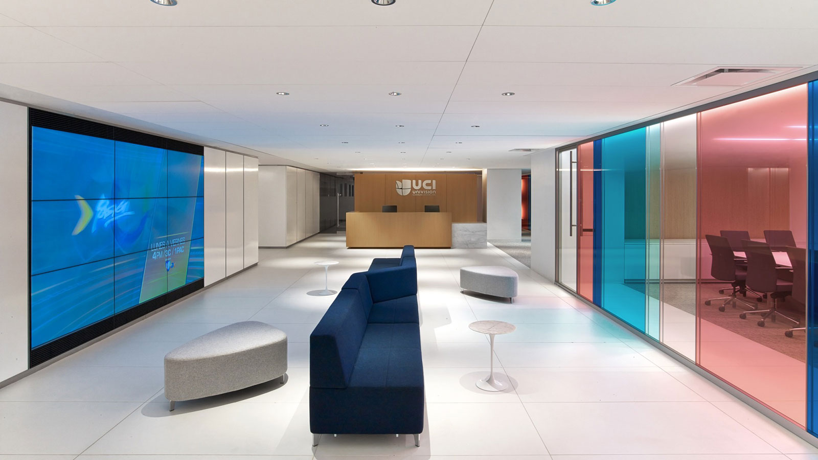 Univision Ny Ia Interior Architects Univision In New York City Photo By Eric Laignel