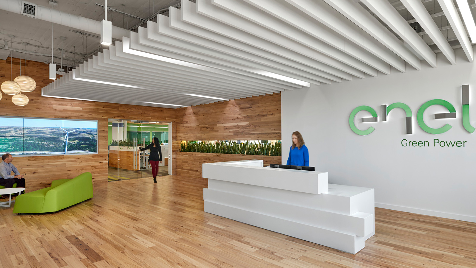 Enel_Gallery_1 EGP-NA headquarters in Andover, MA. Photo by Robert Benson.