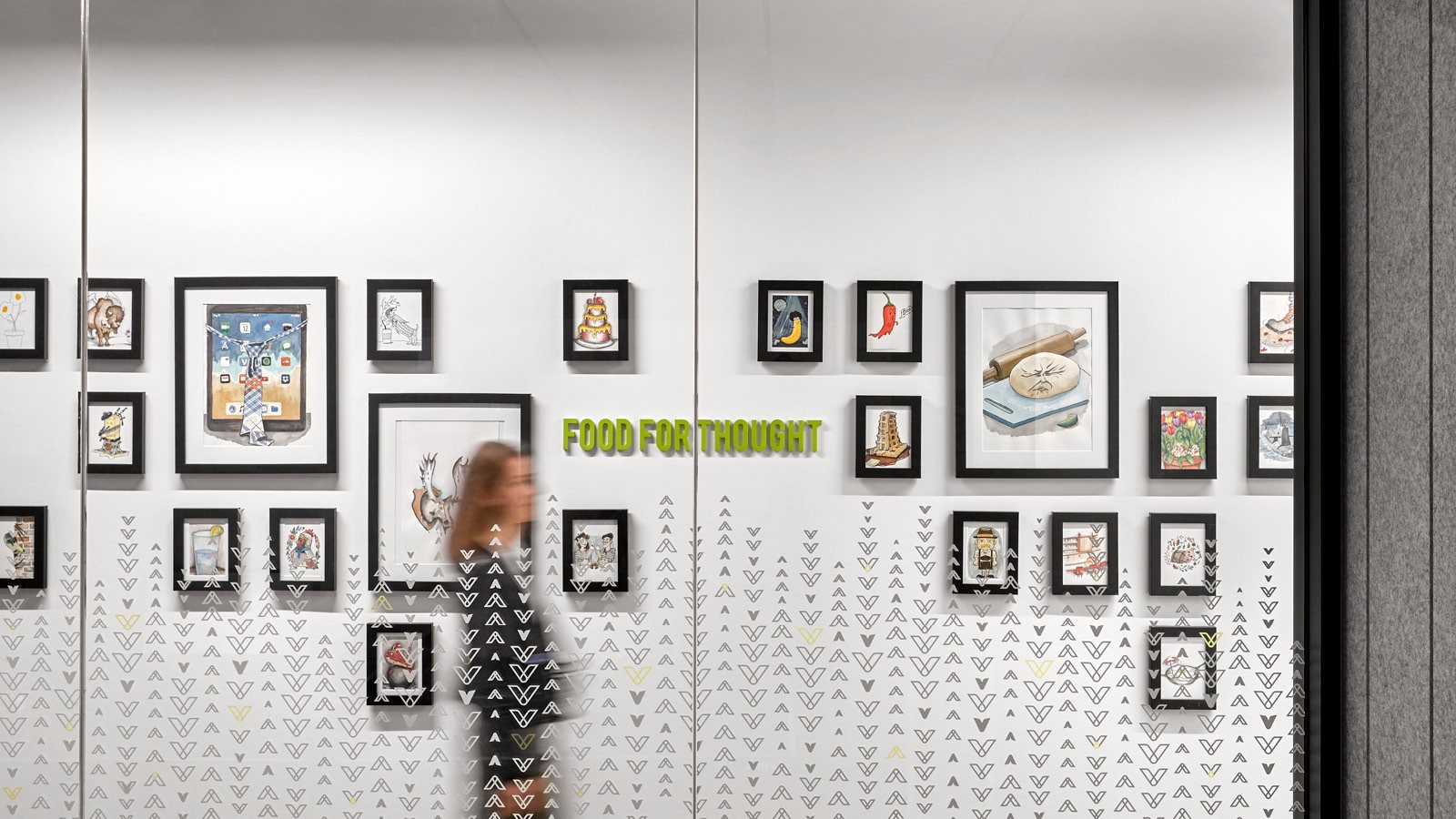 EGD Artwork in S2G Ventures offices in Chicago IL EGD Artwork in S2G Ventures offices in Chicago IL